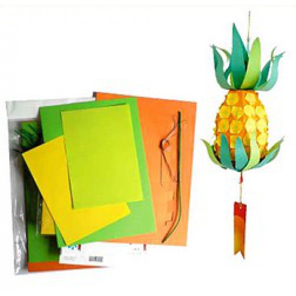 Chinese New Year 3D Paper Pineapple 12 Pack